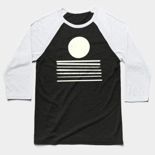 Modern Linework in Blush Baseball T-Shirt